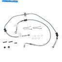 Hoses ヤマハフロントブレーキラインキット08-09スターレイダー YAMAHA FRONT BRAKE LINE KIT 08-09 STAR RAIDER