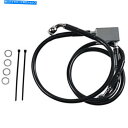Hoses ドラッグスペシャリティリアブレーキライン-33-1/2 " - ブラックステンレス鋼| 640221 -BLK Drag Specialties Rear Brake Line - 33-1/2" - Black Stainless Steel | 640221-BLK