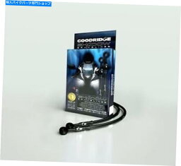 Hoses ヤマハR1 02-03のためのグッドリッジシャドーレースフロントブレーキホース GOODRIDGE SHADOW RACE FRONT BRAKE HOSES FOR YAMAHA R1 02-03