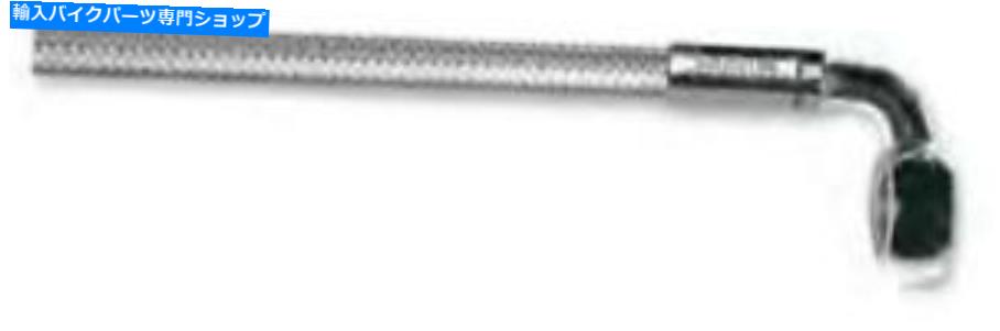 Hoses マグナムシングルディスクフロントブレーキライン35DEG。トップアングル-60インチ。 36160SW* Magnum Single Disc Front Brake Line 35deg. Top Angle - 60in. 36160SW*