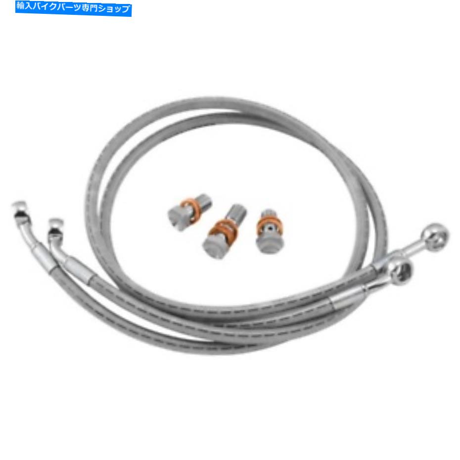 Hoses 2008 Honda CBR1000RRステンレス鋼編組ブレーキラインキットグッドリッジ Fits 2008 Honda CBR1000RR Stainless Steel Braided Brake Line Kit Goodridge