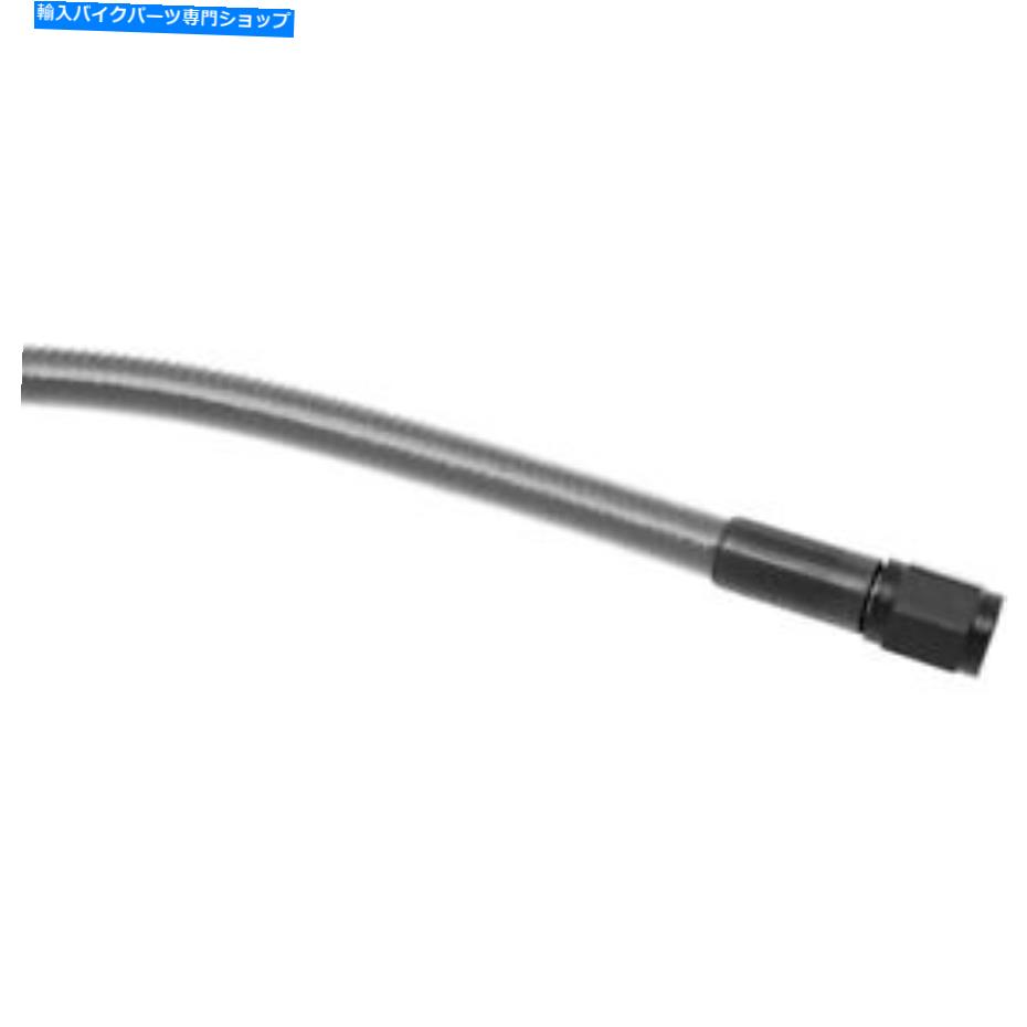 Hoses マグナム編組ブラックパールユニバーサル68 "ブレーキラインと3フィッティングエンド Magnum Bra..