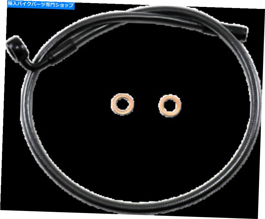 Hoses マグナムデザイナーシリーズABS固有のフロントブレーキラインキットAS478030 Magnum Designer Series ABS-Specific Front Brake Line Kits AS478030