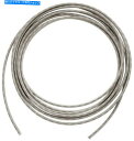 Hoses Goodridge 3透明コーティングステンレス鋼編組ホース30フィート＃600-03-25 Goodridge 3 Clear-Coated Stainless Steel Braided Hose 30ft #600-03-25