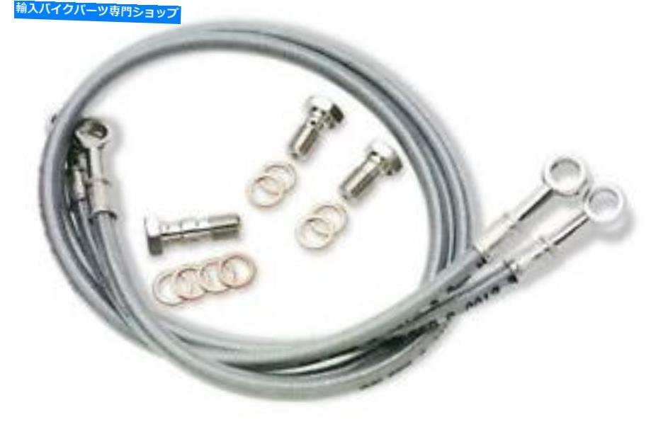 Hoses 08-12 1000RR Clear Galfer SSフロントブレーキライン2008 2009 2010 2012 2012 08-12 1000RR CLEAR Galfer SS Front Brake Lines 2008 2009 2010 2011 2012