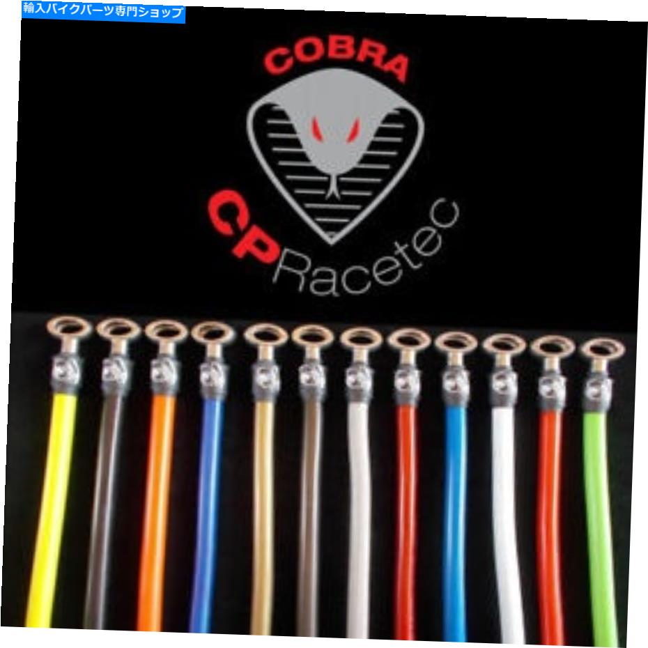 Hoses OEMスタイルFR＆リアコブラ編組ブレーキホースTriumph Speed Triple 1050 2005-10 OEM style Fr & rear Cobra Braided Brake Hoses Triumph Speed Triple 1050 2005-10(2)