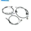 Hoses Russell 1997-1998 GL1500 Interstate Honda R09375Sフロントブレーキラインキット97-98 GL1 R...