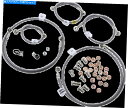 Hoses ガルファーフロント2ラインステンレススチールブレーキラインキットFK003D656-2 Galfer Front 2 Lines Stainlesss Steel Brake Line Kits FK003D656-2