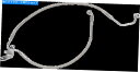 Hoses ドラッグスペシャルズ標準長リアステンレススチールブレーキラインキット1741-0211 Drag Specialties Standard Length Rear Stainless Steel Brake Line Kit 1741-0211