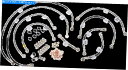 Hoses Galfer FK003D496-2ステンレススチールブレーキラインキット2行前 Galfer FK003D496-2 Stainlesss Steel Brake Line Kits 2 Lines Front
