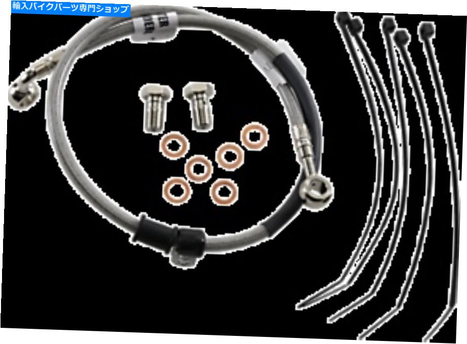 Hoses Galfer Stainlesss֥졼饤󥭥åȥե2饤FK003D385-2 Galfer Stainl...