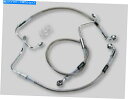 Hoses Russell -R08997S -Extended Length Length Braided Front Brake Line Kit 49505 Russell - R08997S - Extended Length Braided Front Brake Line Kit 49505(2)