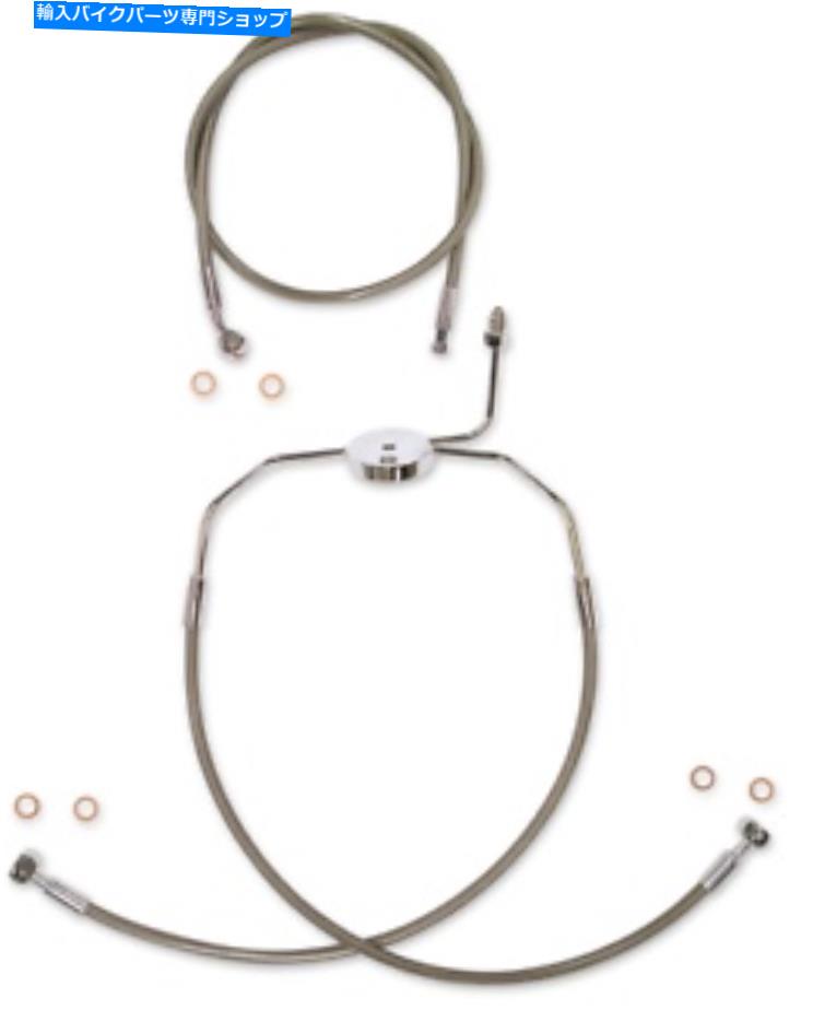 Hoses マグナムXRステンレス極端な応答ブレーキラインキットSSC1304-19 Magnum XR Stainless Extreme Response Brake Line Kit SSC1304-19