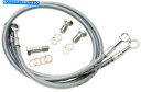 Hoses Galfer Metric Cruiserステンレス鋼油圧ブレーキラインD445-3 Galfer Metric Cruiser Stainless Steel Hydraulic Brake Line D445-3