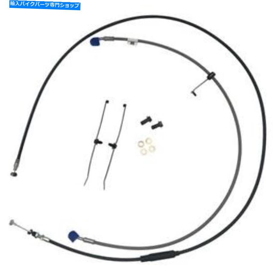 Hoses インドのオートバイ2883406クラッチケーブルとブレーキラインキット Indian Motorcycle 2883406 ..