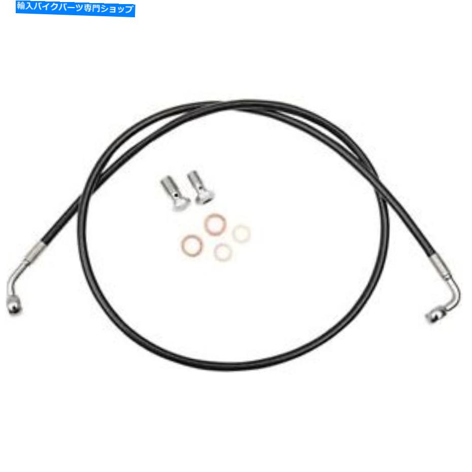 Hoses La Choppers Brake Line -Black -12-14 FXDF LA -8230B13B LA Choppers Brake Line - Black - 12-14 FXDF LA-8230B13B