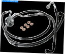 Hoses マグナムデザイナーシリーズフロントローワーブレーキラインキットブラックパール47010 Magnum Designer Series Front Lower Brake Line Kit Black Pearl 47010