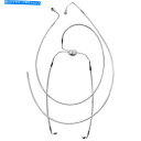 Hoses マグナムブレーキライン-Sterling Chromite II -Touring37012 Magnum Brake Line - Sterling Chromite II - Touring 37012(2)