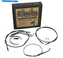 Hoses Burly Brand B30-1307 Rebel用の拡張ケーブルとブレーキラインキット Burly Brand B30-1307 Extende...