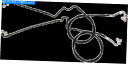 Hoses マグナムXRステンレス極端な応答フロントドットブレーキラインキットSBB116-00 Magnum XR Stainless Extreme Response Front DOT Brake Line Kit SBB1116-00(2)