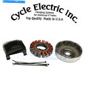 Alternators サイクルエレクトリックCE-87T 80シリーズ50 AMP 3フェーズ充電システムのOZ Cycle Electric CE-87T 80 Series 50 AMP 3-Phase Charging System for oz