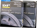 Brake Shoes DPブレーキ9105 GF摩擦定格ブレーキシューズ DP Brakes 9105 GF Friction Rated Brake Shoes