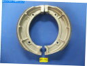 Brake Shoes 40-814エンゴヤマハストリートバイクリアブレーキシューズ516新しい溝 40-814 Emgo YAMAHA STREET BIKE REAR BRAKE SHOES 516 NEW GROOVED