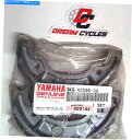 Brake Shoes NOS本物のヤマハOEMブレーキシューズセット3FA-W2536-00-00 3FA-W253A-00-00 NOS GENUINE Y...