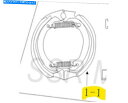 Brake Shoes SSRドラムブレーキシューズセット(フロントまたはリア)2014-2023 SR70 A00490-04-00 SSR Drum Bra...
