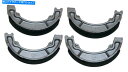 Brake Shoes ヤマハMX（2）FS-123用の工場スペックブランドフロント＆リアブレーキシューズ Factory Spec brand Front & Rear Brake Shoes for Yamaha MX (2) FS-123