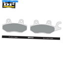 Brake Shoes LT-R 450 Z Quadracer 2009-11 DPオフロード焼結フロント右ブレーキパッド LT-R 450 Z Quadracer 2009-11 DP Off-Road Sintered Front Right Brake Pads