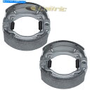 Brake Shoes スズキRM100候補1979 1980 1981フロント&リアのフロント&リアブレーキシューズ Front & Rear Brake Shoes for Suzuki RM100 Contender 1979 1980 1981 Front & Rear