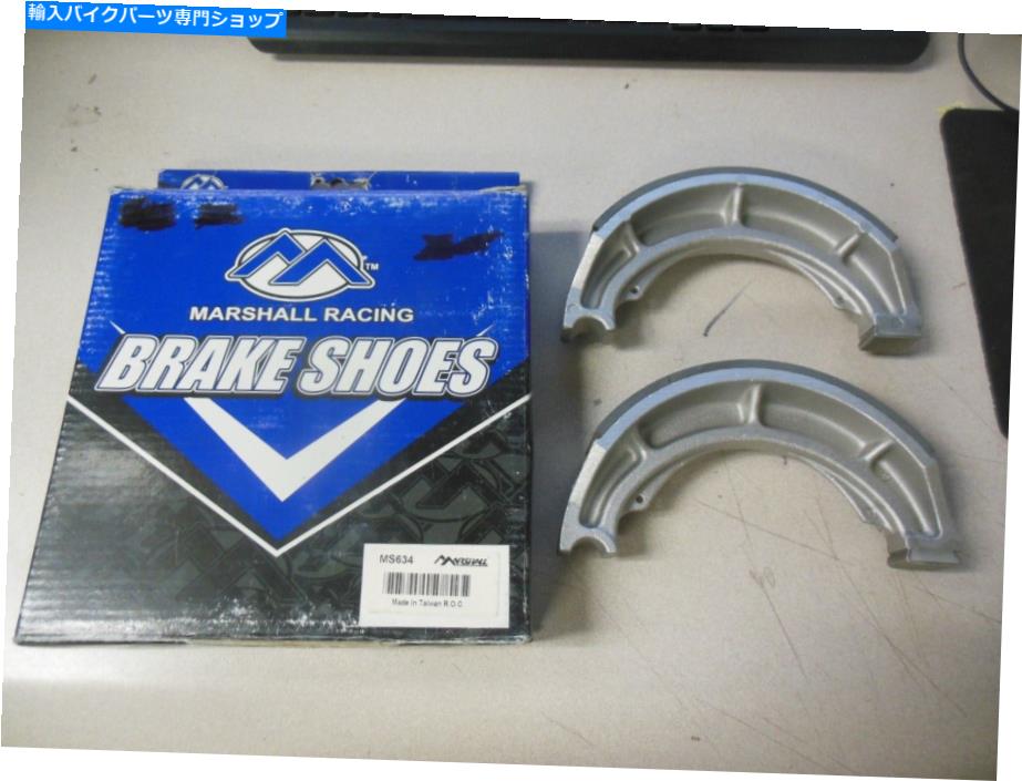 NOS Marshall Racing Brake Shoes Fits: Suzuki 73-77 GT750 MS634カテゴリBrake Shoes状態新品メーカー車種発送詳細送料一律1000円（※北海道、沖縄、離島は省く）商品詳細輸入商品の為、英語表記となります。《ご注文前にご確認ください》■海外輸入品の為、NC・NRでお願い致します。■取り付け説明書は基本的に付属しておりません。お取付に関しましては専門の業者様とご相談お願いいたします。■通常2〜4週間でのお届けを予定をしておりますが、天候、通関、国際事情により輸送便の遅延が発生する可能性や、仕入・輸送費高騰や通関診査追加等による価格のご相談の可能性もございますことご了承いただいております。■海外メーカーの注文状況次第では在庫切れの場合もございます。その場合は弊社都合にてキャンセルとなります。■配送遅延、商品違い等によってお客様に追加料金が発生した場合や取付け時に必要な加工費や追加部品等の、商品代金以外の弊社へのご請求には一切応じかねます。■弊社は海外パーツの輸入販売業のため、製品のお取り付けや加工についてのサポートは行っておりません。専門店様と解決をお願いしております。■大型商品に関しましては、配送会社の規定により個人宅への配送が困難な場合がございます。その場合は、会社や倉庫、最寄りの営業所での受け取りをお願いする場合がございます。■輸入消費税が追加課税される場合もございます。その場合はお客様側で輸入業者へ輸入消費税のお支払いのご負担をお願いする場合がございます。■商品説明文中に英語にて”保証”関する記載があっても適応はされませんのでご了承ください。■海外倉庫から到着した製品を、再度国内で検品を行い、日本郵便または佐川急便にて発送となります。■初期不良の場合は商品到着後7日以内にご連絡下さいませ。■輸入商品のためイメージ違いやご注文間違い当のお客様都合ご返品はお断りをさせていただいておりますが、弊社条件を満たしている場合はご購入金額の30％の手数料を頂いた場合に限りご返品をお受けできる場合もございます。(ご注文と同時に商品のお取り寄せが開始するため)（30％の内訳は、海外返送費用・関税・消費全負担分となります）■USパーツの輸入代行も行っておりますので、ショップに掲載されていない商品でもお探しする事が可能です。お気軽にお問い合わせ下さいませ。[輸入お取り寄せ品においてのご返品制度・保証制度等、弊社販売条件ページに詳細の記載がございますのでご覧くださいませ]&nbsp;