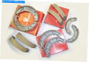 Brake Shoes ホンダSL350 / SL 350 K2（1972）日本製フロントドラムブレーキシューズ HONDA SL350 / SL 350 K2 (1972) FRONT DRUM BRAKE SHOES Made in Japan