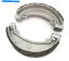 Brake Shoes ॴ¤Υꥢ֥졼塼-HondaCM185/200 CB/CM/CMX250 XL175 Emgo Grooved Rear Brake Shoes - Honda CM185/200 CB/CM/CMX250 XL175