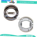 Brake Shoes ホンダCT 110 X 2005 2006 2007 2008 2009のオートバイフロント リアブレーキシューズ Motorcycle Front Rear Brake Shoes For Honda CT 110 X 2005 2006 2007 2008 2009