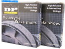 Brake Shoes DPブレーキ-9163 -GF摩擦定格ブレーキシューズ DP Brakes - 9163 - GF Friction Rated Brake Shoes