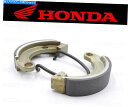 Brake Shoes (2)ホンダリアブレーキシューズアンドスプリングス#45120-147-010のセット(フィットメントチャートを参照) Set of (...