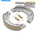 Brake Shoes ヤマハのリアブレーキシューズバイケマスターYFM125 Grizzly 2004 2005 2006 2007 2008 Rear Brake Shoe BikeMaster for Yamaha YFM125 Grizzly 2004 2005 2006 2007 2008