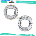 Brake Shoes ホンダNXR 125 BROSES/KS 2005のオートバイフロント+リアブレーキシューズ Motorcycle Front+Rear Brake Shoes For Honda NXR 125 Bros ES/KS 2005(2)