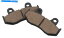 Brake Shoes ޥYFZ450 2006-2009ɸꥢΥХޥ֥졼ѥåɤȷ BikeMaster Brake Pad and Shoe For Yamaha YFZ450 2006-2009 Standard Rear Left