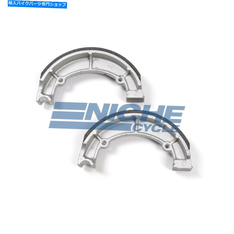 Brake Shoes 川崎KZ550 KZ 550 A1 1980のリアブレーキシューズ Rear Brake Shoes For Kawasaki KZ550 KZ 550 A1 1980