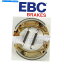 Brake Shoes 1994ǯ2001ǯEBCեȥ롼֥֥졼塼ۥSA50꡼SR-֥졼󥷥 EBC Front Grooved Brake Shoes for 1994-2001 Honda SA50 Elite SR - Brake wi