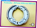 Brake Shoes ヤマハDT100 RS125 SD125ブレーキシューズ1セット** SA3524 ** Fit Yamaha DT100 RS125 ...