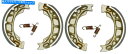 Brake Shoes EBCオーガニックブレーキシューズ303(2パック - 2つのホイールに十分) EBC Organic Brake Shoes 303 (2 Packs - Enough for 2 Wheels)