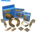 Brake Shoes スズキ5910029820 64-71954用のエムゴディスクブレーキパッドセット EMGO DISC BRAKE PAD SET for SUZUKI 5910029820 64-71954