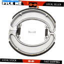 Brake Shoes ホンダTRXのオートバイリアブレーキシューズ300 FWJ/K/L/T/V/W/X/Y 4WD 1988-2000 Motorcycle...