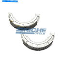 Brake Shoes スズキLT-F 4WDキングクアッド300 91-98のリアグルーブブレーキシューズ Rear Grooved Brake Shoes For Suzuki LT-F 4WD King Quad 300 91-98