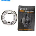 Brake Shoes スズキdrz125 59301-20870セミメタリックコンプリート用の靴セット付きブレーキパッド Brake Pad with Sho...