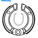 Brake Shoes TRWブレーキシューズヤマハTT-R 50 E 2CJ7 2014用の春MCS827 TRW Brake Shoe No Spring MCS827 For Yamaha TT-R 50 E 2CJ7 2014